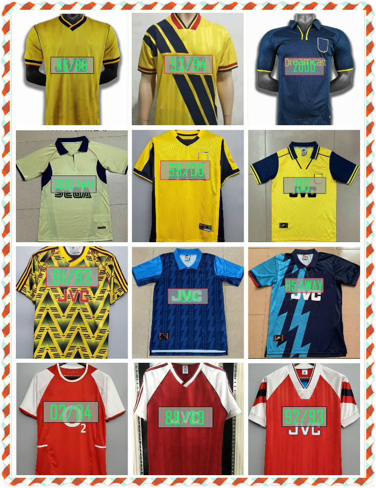 04 05 06 Retro Ljungberg Vieira v.PERSIE soccer jersey 82 88 89 HENRY Wright PIRES 1994 1995 1997 2000 20002 BERGKAMP Football shirt uniform, Customize
04 05 06 Retro Ljungberg Vieira v.PERSIE soccer jersey 82 88 89 HENRY Wright PIRES 1994 1995 1997 2000 20002 BERGKAMP Football shirt uniform, Customize