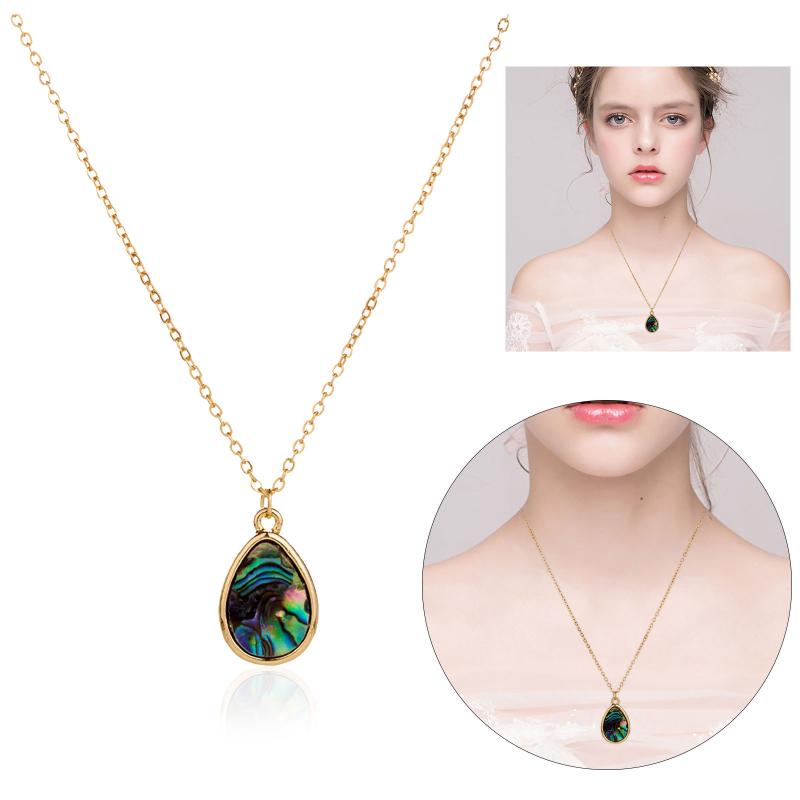 Chains 2021 Fashion Trend Natural Color Abalone Shell Drop Shape Pendant Necklace Valentine's Day Jewelry Gift Birthday Gifts, Silver
Chains 2021 Fashion Trend Natural Color Abalone Shell Drop Shape Pendant Necklace Valentine's Day Jewelry Gift Birthday Gifts, Silver