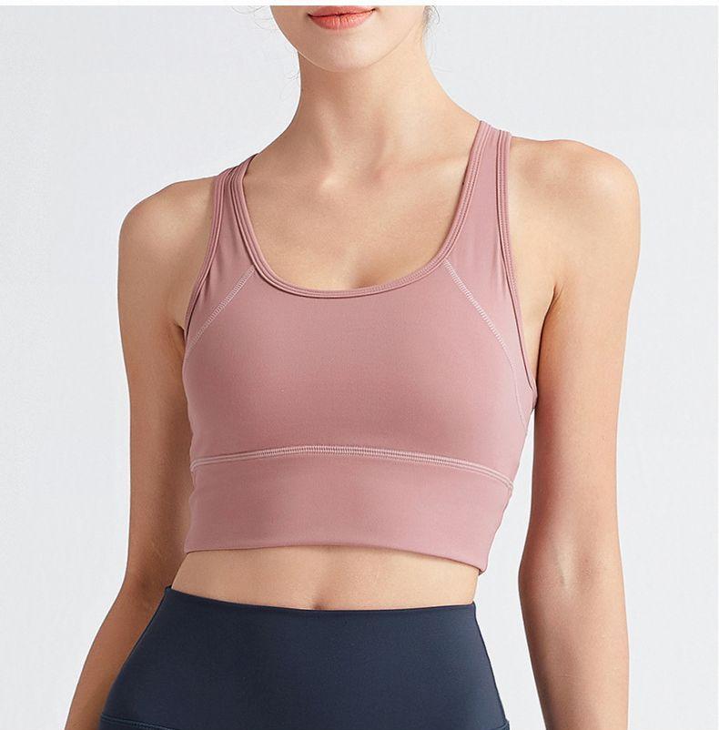 Yoga Outfit Ladies Sports Bra High Stretch Shockproof Breathable Vest Fitness Running Crop Top, Yellow
Yoga Outfit Ladies Sports Bra High Stretch Shockproof Breathable Vest Fitness Running Crop Top, Yellow