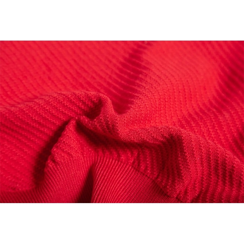 WOMENGAGA Autumn Winter Women Collared Textured Stitch Tops Knit Cardigan With Ribbed Cuffs Sweater SUYP 210603