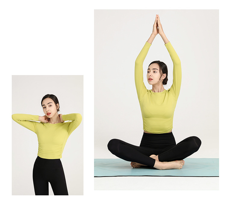 Women Tracksuit Tops Tees T-Shirt Clothing Top Autumn Ladies Sports Fitness Running Yoga Soft Breathable Slim Short Long Sleeve T-shirt girls jogggers