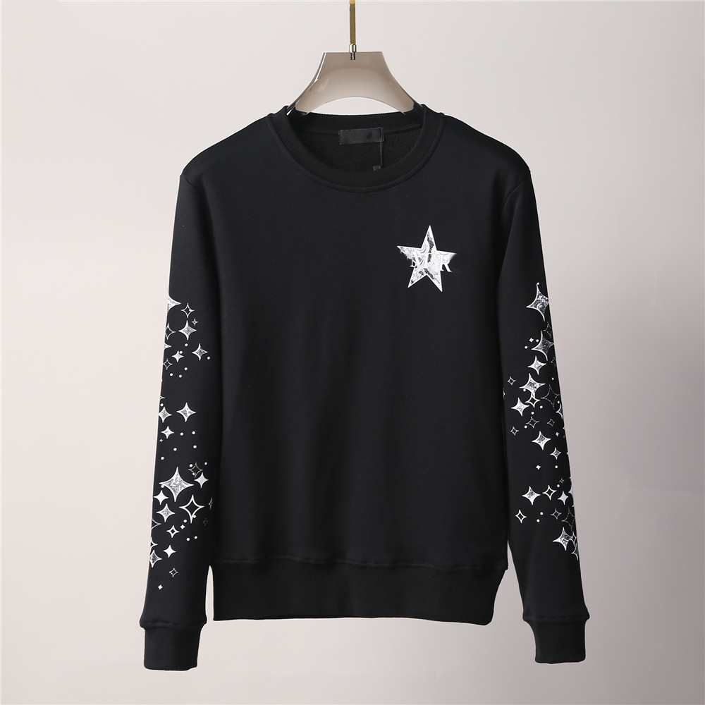 2021 Luxurys Designer Hoodie Sweatshirt Men's Women's Cotton Sweater Hoodies Fashion Long Sleeve Star Letter Print Pullover Street, Black
2021 Luxurys Designer Hoodie Sweatshirt Men's Women's Cotton Sweater Hoodies Fashion Long Sleeve Star Letter Print Pullover Street, Black