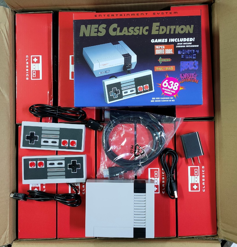 Newest Classic Game TV Video Handheld Console Entertainment System 638 Classic Games For New Edition Model NES Mini Consoles game players
Newest Classic Game TV Video Handheld Console Entertainment System 638 Classic Games For New Edition Model NES Mini Consoles game players