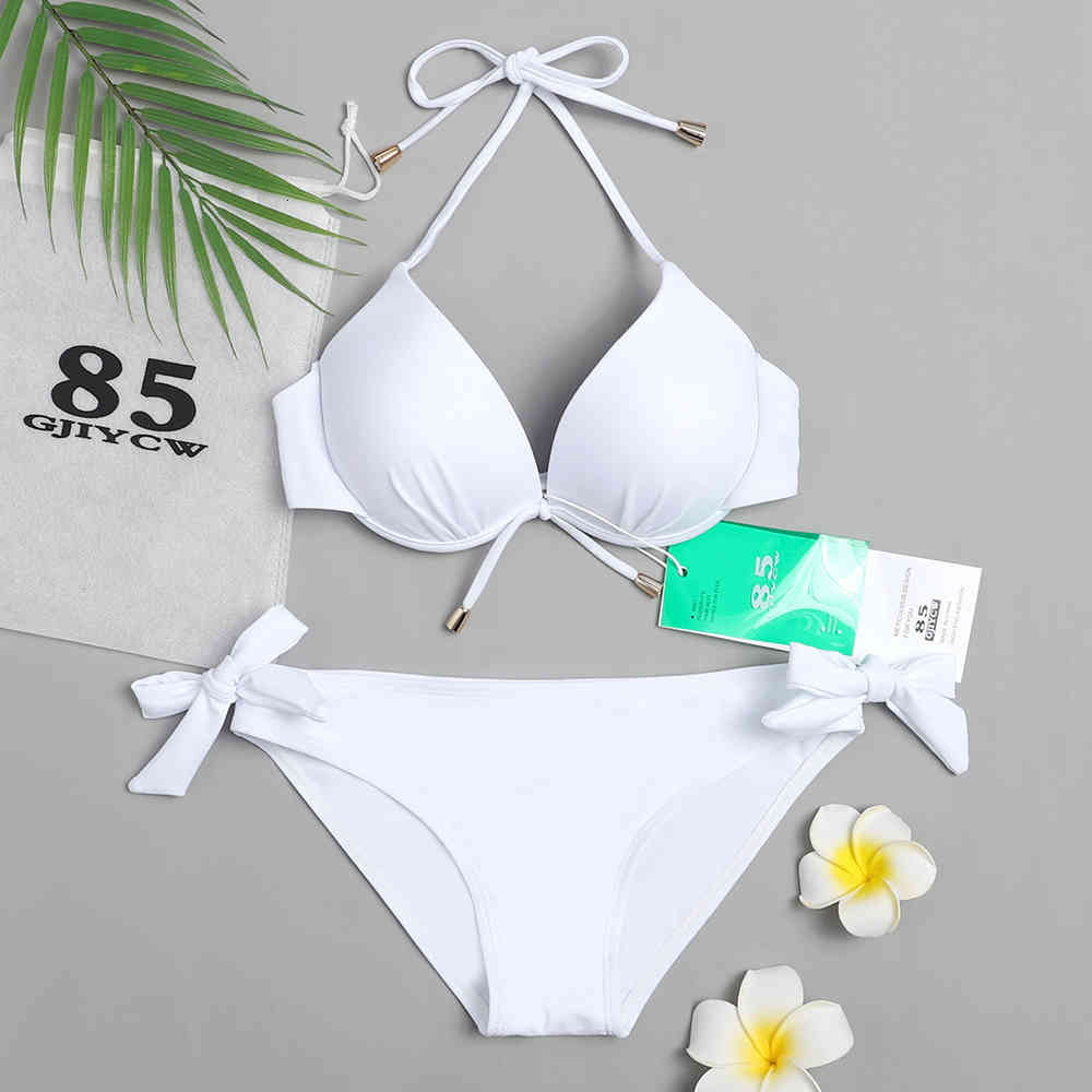 Brand Bikini 2021 Swimsuit Women's Sexy Beach Bandage Backless Mini 85gjiycw
