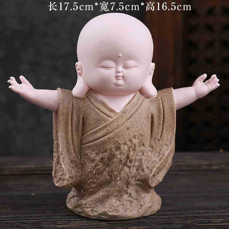 Ceramic crafts office desktop monk furnishings, living room Zen, home decoration of small samadhi Buddha
Ceramic crafts office desktop monk furnishings, living room Zen, home decoration of small samadhi Buddha