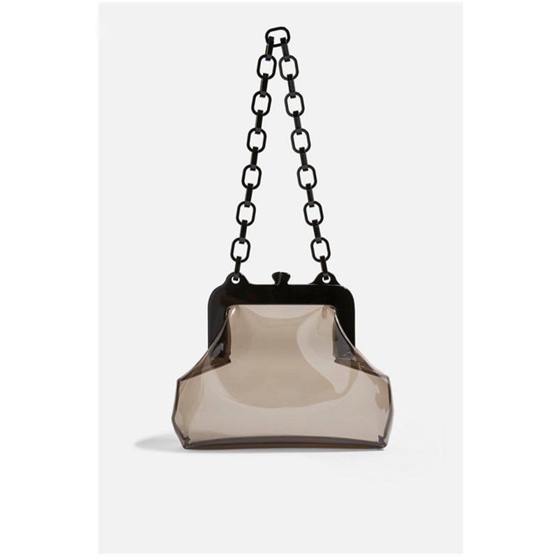 NEW transparent bag clear pvc plastic bucket bag Acrylic chains vintage party Clutch women summer shoulder handbag luxury brand C0326
NEW transparent bag clear pvc plastic bucket bag Acrylic chains vintage party Clutch women summer shoulder handbag luxury brand C0326