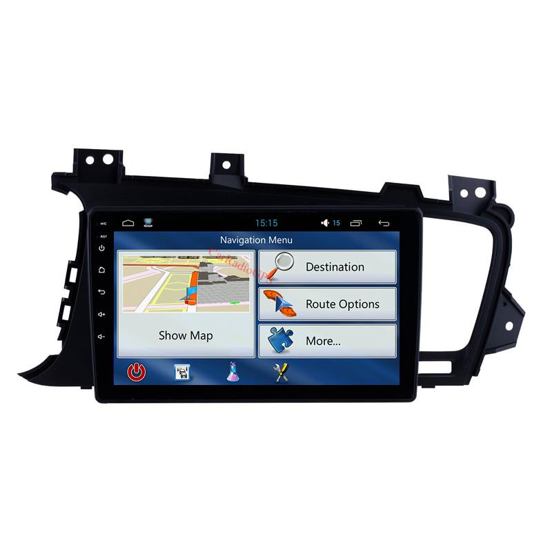 GPS Navigation car dvd radio Player for Kia k5 LHD 2011-2014 with Steering Wheel Control 9 inch Android 10 HD touchscreen