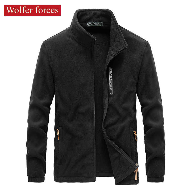 Sweater Jackets Man Large Size Clothing MEN FASHION Menswear Hoodless Men's Jackets Spring Jaket Clothes Military Uniform 210818
