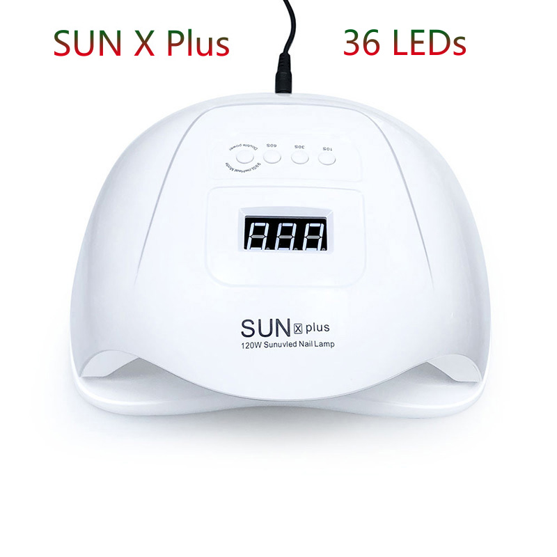 72W SUN X Plus UV LED Nail Lamp Electric Manicure Dryer 36 LEDs Fast Drying Gel Polish Motion Sensor Pedicure Salon Dryers
72W SUN X Plus UV LED Nail Lamp Electric Manicure Dryer 36 LEDs Fast Drying Gel Polish Motion Sensor Pedicure Salon Dryers