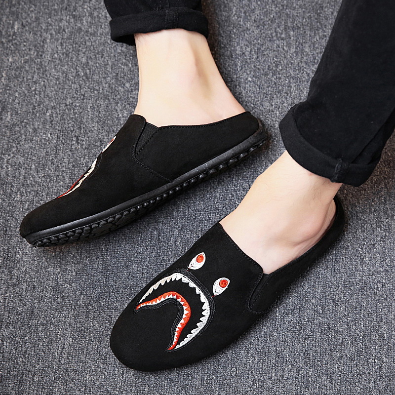Sandals summer men's shoes Korean fashion Doudou casual net Red Heel less half slippers IOI2, 1# shoe box
Sandals summer men's shoes Korean fashion Doudou casual net Red Heel less half slippers IOI2, 1# shoe box