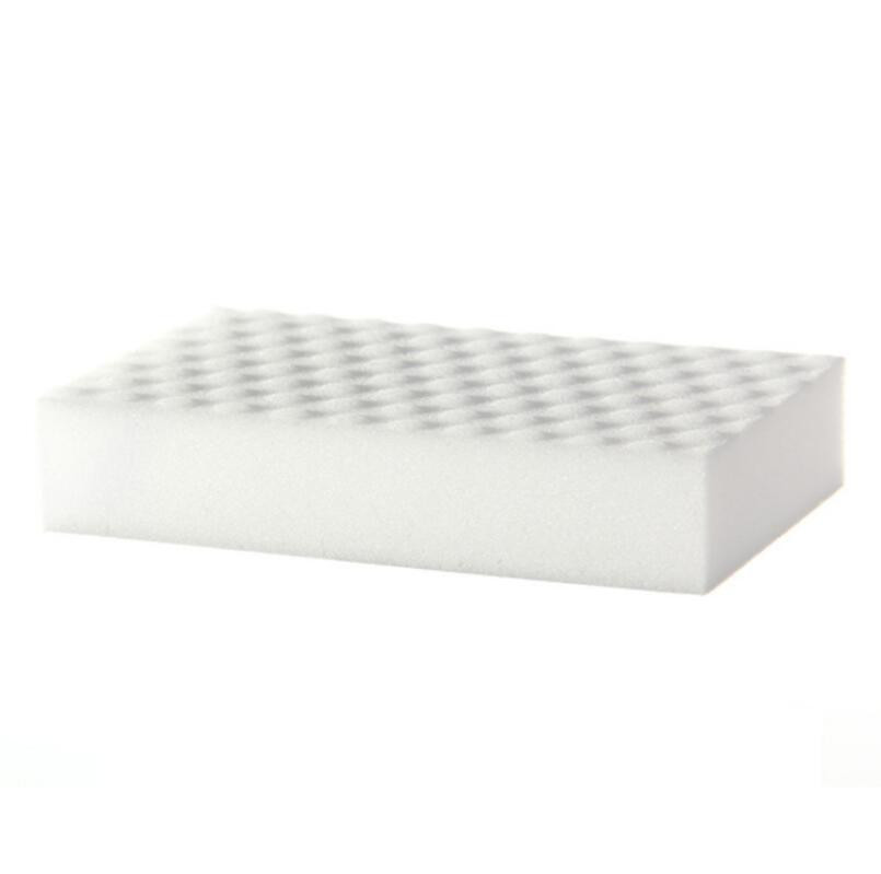 1pc White sponge brush kitchen wash washing tool multi-functional kitchen cleaning foam useful and soft