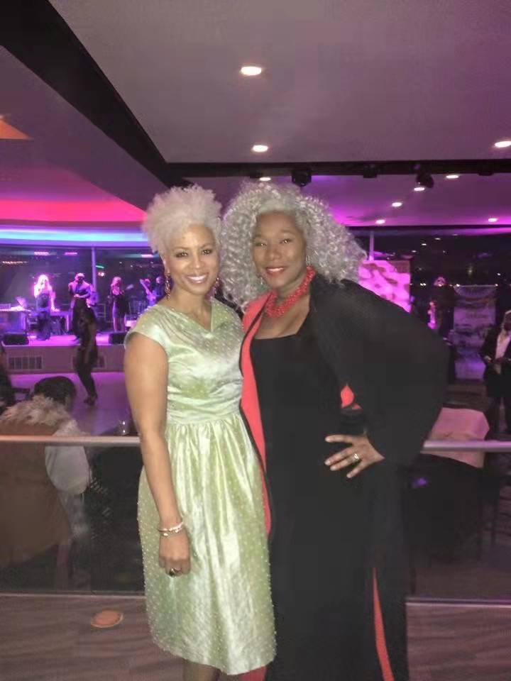 Custom white gray blend ponytail updo women grey hair extension with drawstring clip pony tail pnatural silver highlights fabulous african american ha