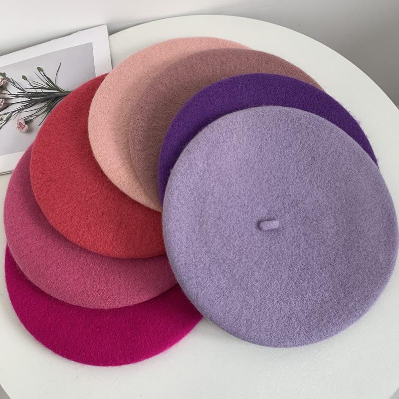 Berets Autumn Winter Hat Warm Wool French Artist Beret Women Painter Vintage Girls Elegant Female Walking Cap
Berets Autumn Winter Hat Warm Wool French Artist Beret Women Painter Vintage Girls Elegant Female Walking Cap