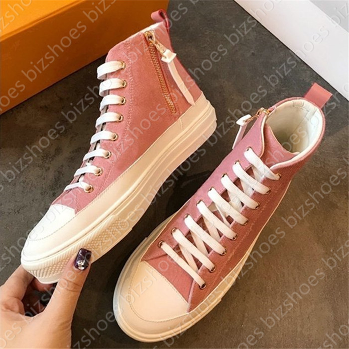 Stellar Shoe Pink Denim Side zip Rubber outsole Luxurys casual shoes Trainer Lace Up Bleu Jeans Blue canvas Designer Sneaker, 03
Stellar Shoe Pink Denim Side zip Rubber outsole Luxurys casual shoes Trainer Lace Up Bleu Jeans Blue canvas Designer Sneaker, 03