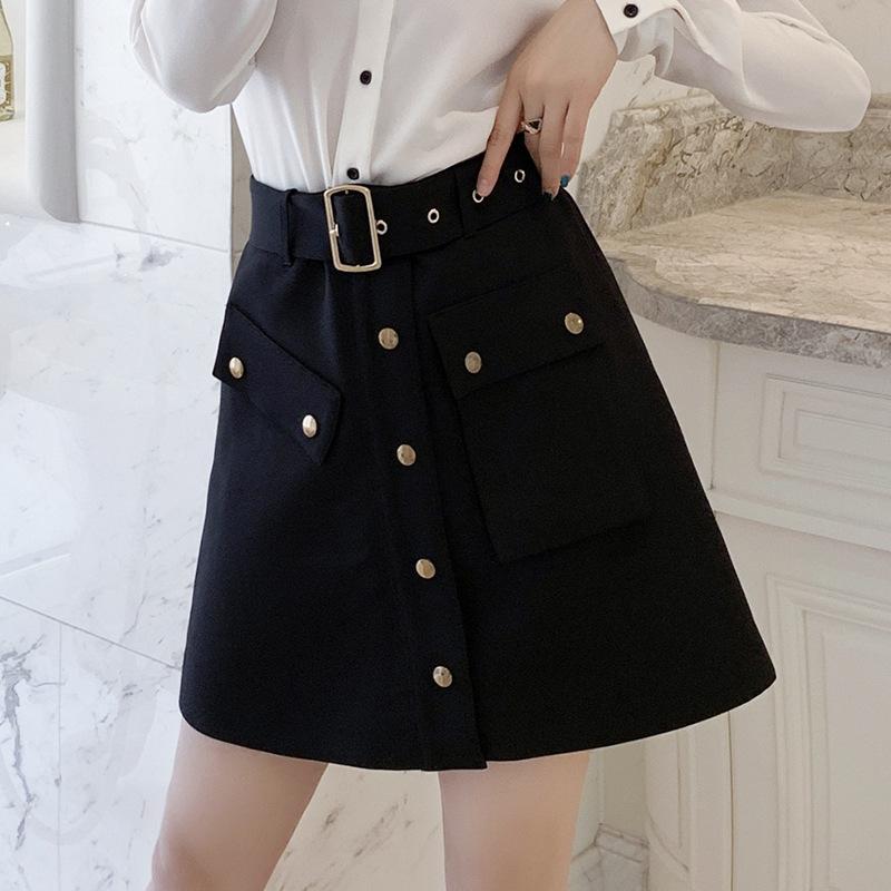 Sweet Black Womens Skirt Female Mini A-line Belt Elegant Bottom Women Vestido Lady 2021 Fashion Clothes OWK205010 Skirts, Shirt 2
Sweet Black Womens Skirt Female Mini A-line Belt Elegant Bottom Women Vestido Lady 2021 Fashion Clothes OWK205010 Skirts, Shirt 2