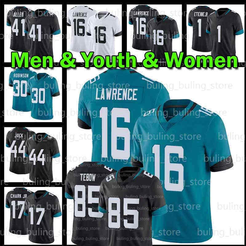 16 Trevor Lawrence Jersey Travis Etienne Jacksonville 85 Tim Tebow Jaguar Football James Robinson K'Lavon Chaisson Josh Allen 15 Gardner Minshew II CJ Henderson, Youth (meizhouhu)
16 Trevor Lawrence Jersey Travis Etienne Jacksonville 85 Tim Tebow Jaguar Football James Robinson K'Lavon Chaisson Josh Allen 15 Gardner Minshew II CJ Henderson, Youth (meizhouhu)