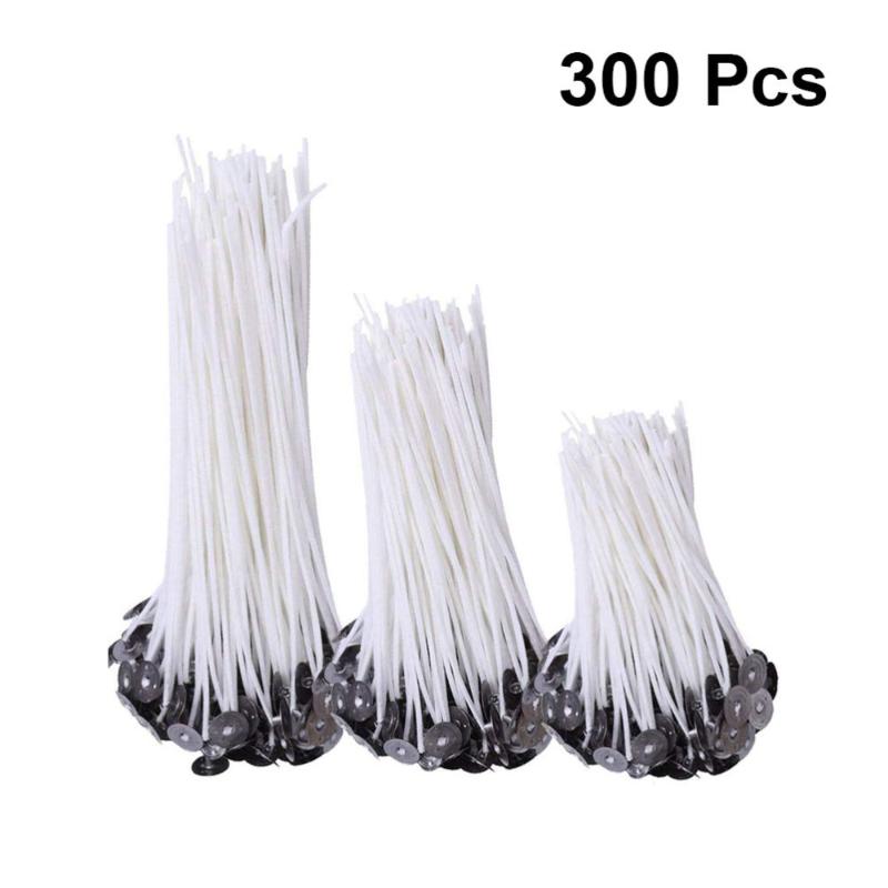Candles 300 Pcs DIY Candle Wicks Pre Waxed Cotton Core With Sustainers Plate For Making Gifts White (10cm, 15cm, 20cm
Candles 300 Pcs DIY Candle Wicks Pre Waxed Cotton Core With Sustainers Plate For Making Gifts White (10cm, 15cm, 20cm
