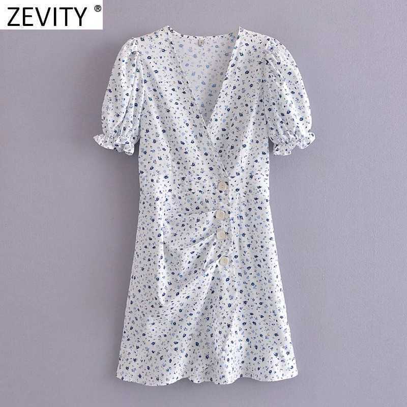 Zevity Women French Style V Neck Floral Print Hem Ruffles Slim Mini Dress Female Puff Sleeve Vestidos Chic Summer Dresses DS8336 210603, As pic ds8336dwdd
Zevity Women French Style V Neck Floral Print Hem Ruffles Slim Mini Dress Female Puff Sleeve Vestidos Chic Summer Dresses DS8336 210603, As pic ds8336dwdd