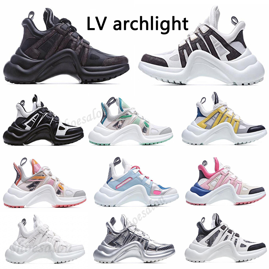 2021 fashion casual shoes block lv archlight genuine leather dad shoe sneakers mens womens women men mesh black breathable bows platform popular stylis, Box
2021 fashion casual shoes block lv archlight genuine leather dad shoe sneakers mens womens women men mesh black breathable bows platform popular stylis, Box