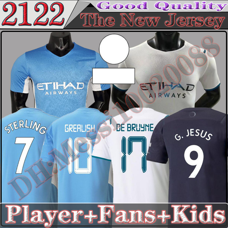thailand quality Man city soccer jerseys 21 22 Manchester GREALISHSTERLING FERRAN DE BRUYNE FODEN 2122 football shirts Player Fsan version kids kit sets uniform, (player version )
thailand quality Man city soccer jerseys 21 22 Manchester GREALISHSTERLING FERRAN DE BRUYNE FODEN 2122 football shirts Player Fsan version kids kit sets uniform, (player version )