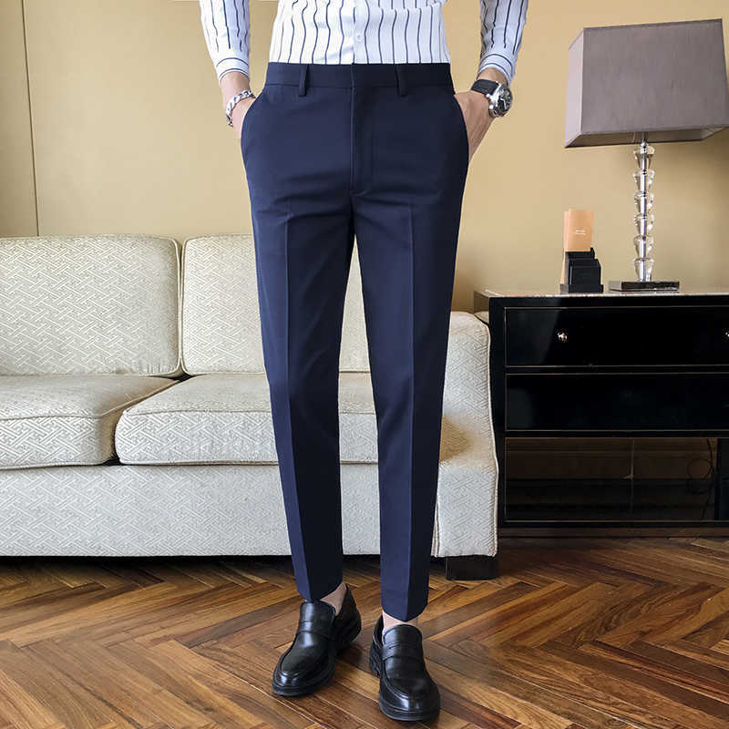 Business Dress Pants Men Solid Color Office Social Formal Suit Pants Casual Streetwear Wedding Trousers Pantalon Homme 210527, Black
Business Dress Pants Men Solid Color Office Social Formal Suit Pants Casual Streetwear Wedding Trousers Pantalon Homme 210527, Black