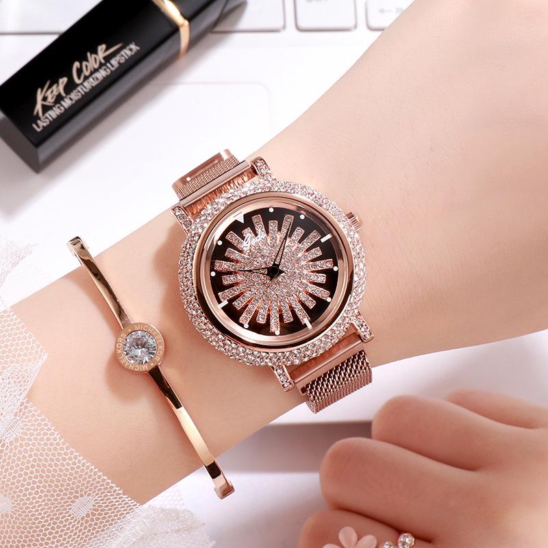 Time To Run Ladies Watch Diamond Set Women Lazy Strap Crystal Dial Fashion & Casual Female Wristwatch Waterproof Quartz Wristwatches, Mesh purple
Time To Run Ladies Watch Diamond Set Women Lazy Strap Crystal Dial Fashion & Casual Female Wristwatch Waterproof Quartz Wristwatches, Mesh purple