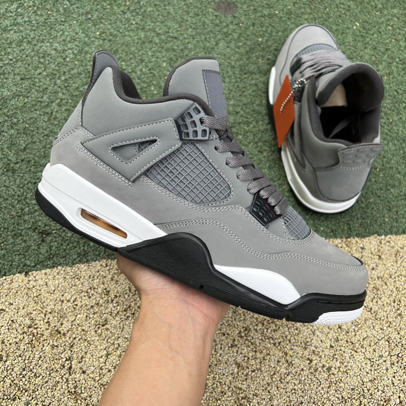 Top Quality 4 Cool Grey Mens Basketball Shoes 4s Chrome-Dark Charcoal-Varsity Maize Outdoor Sports Sneakers Trainers 308497-007 With Box
Top Quality 4 Cool Grey Mens Basketball Shoes 4s Chrome-Dark Charcoal-Varsity Maize Outdoor Sports Sneakers Trainers 308497-007 With Box