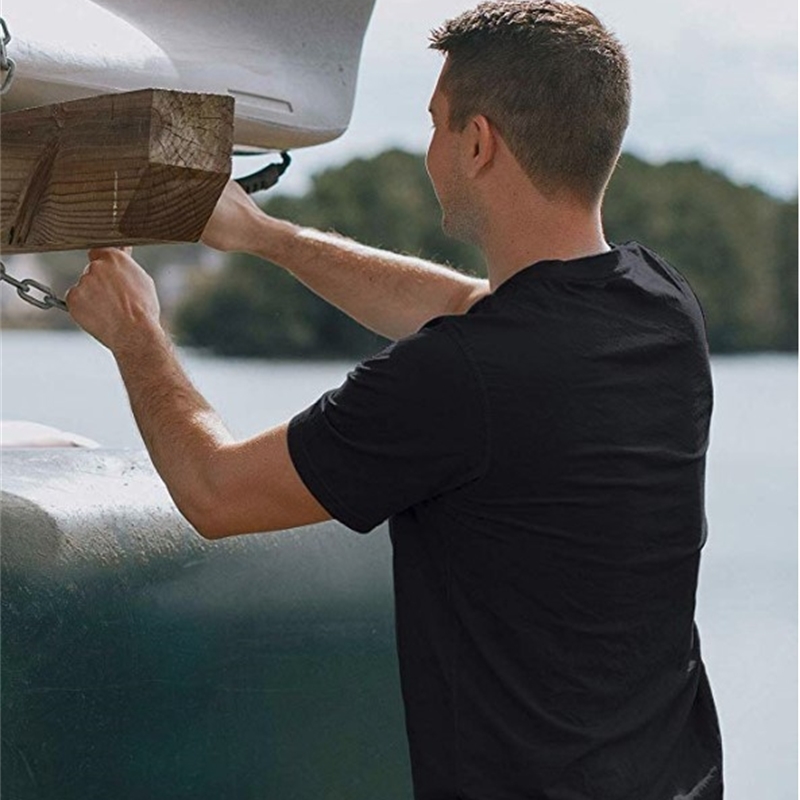 Men's Merino Wool T Shirt 100% Merino Wool Men's T- Shirt Base Layer Soft Moisture Wicking Odor Resistance T-shirt Men 160g 210329