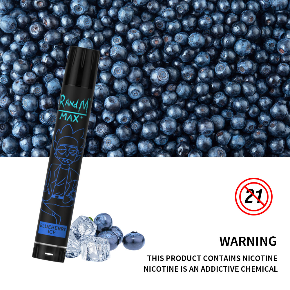 Original RandM max+ 1700 Puffs Electronic Cigarette Vaporizer Cigarette Vape Pen 16 Flavors Available Disposable E-cigarette
Original RandM max+ 1700 Puffs Electronic Cigarette Vaporizer Cigarette Vape Pen 16 Flavors Available Disposable E-cigarette