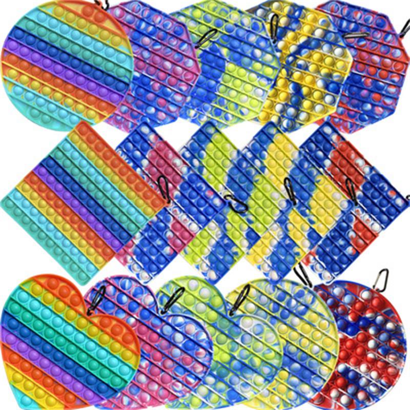 Big Size 20cm Tie-dye Rainbow Push Bubble Fidget Toys Decompression Toy Party Favor Simple Dimple Floor mat or coaster Anti-stress Relief Gift w122
Big Size 20cm Tie-dye Rainbow Push Bubble Fidget Toys Decompression Toy Party Favor Simple Dimple Floor mat or coaster Anti-stress Relief Gift w122