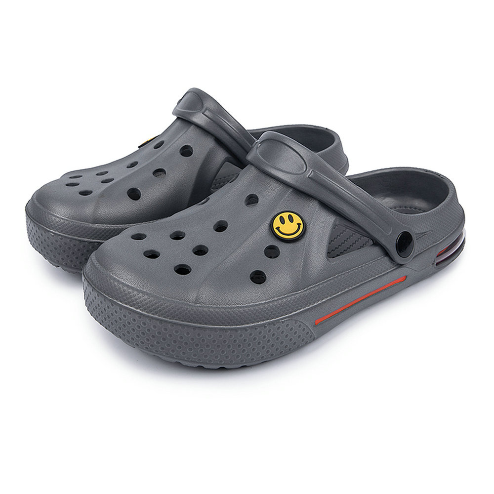 Newbeads Crocks Crocse Sandals Hole Shoes Couple Home Slippers Summer Hollow Out Smiling Face Buckle Men and Women Beach Flat RT45HW45JDFG, Gray
Newbeads Crocks Crocse Sandals Hole Shoes Couple Home Slippers Summer Hollow Out Smiling Face Buckle Men and Women Beach Flat RT45HW45JDFG, Gray