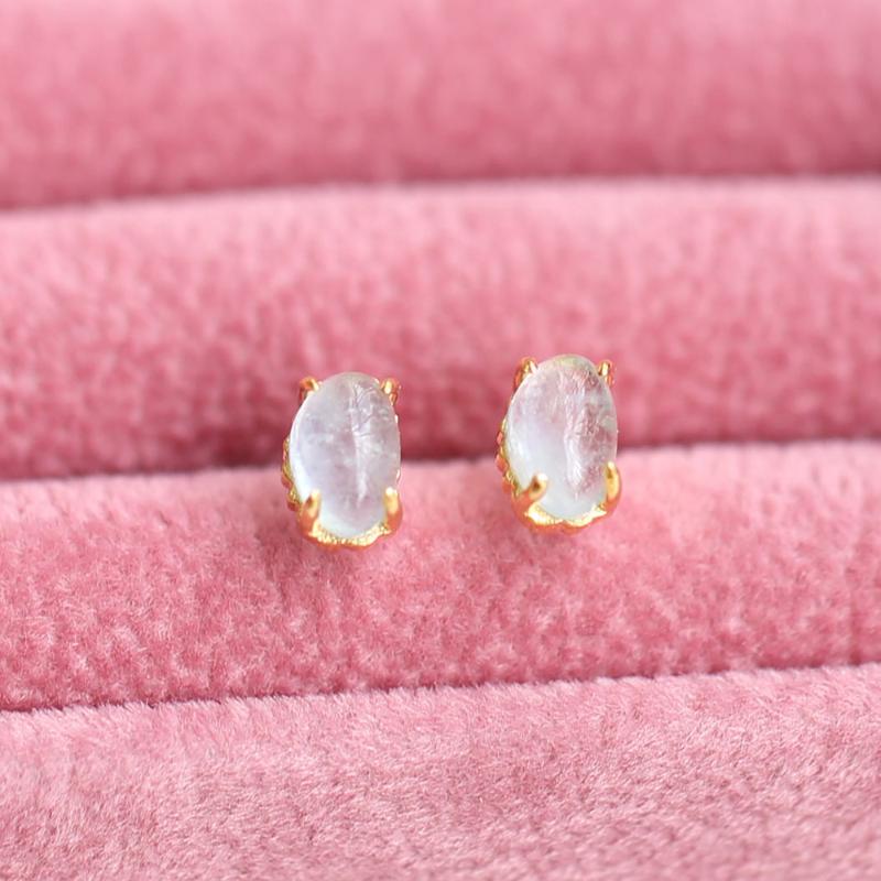 Stud LAMOON Semi-precious Aquamarine Earrings 925 Sterling Silver Earring For Women 10k Gold Plated Blue Crystal Gift EI008, Golden;silver
Stud LAMOON Semi-precious Aquamarine Earrings 925 Sterling Silver Earring For Women 10k Gold Plated Blue Crystal Gift EI008, Golden;silver