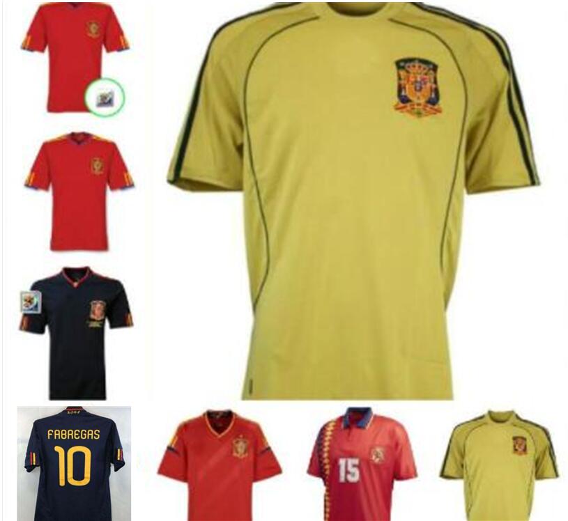 Retro 2010 Spain soccer jersey A.INIESTA 6 PIQUE 3 XAVI 8 DAVID VILLA 7 Jerseys football Sports shirt Camiseta Maill, White
Retro 2010 Spain soccer jersey A.INIESTA 6 PIQUE 3 XAVI 8 DAVID VILLA 7 Jerseys football Sports shirt Camiseta Maill, White