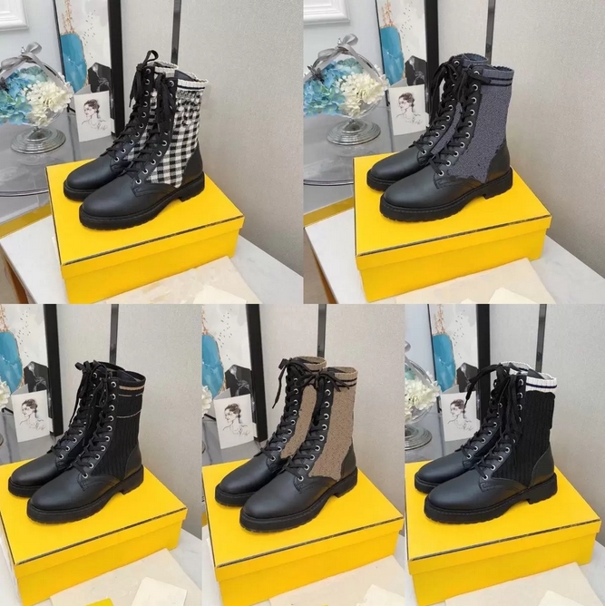 Designer Women Rockoko Boots Combat Ankle Top Quality Martin Boot Luxury Brand Leather Biker Knit Stretch Fabric Shoes Winter Platform Mid-T, Black
Designer Women Rockoko Boots Combat Ankle Top Quality Martin Boot Luxury Brand Leather Biker Knit Stretch Fabric Shoes Winter Platform Mid-T, Black