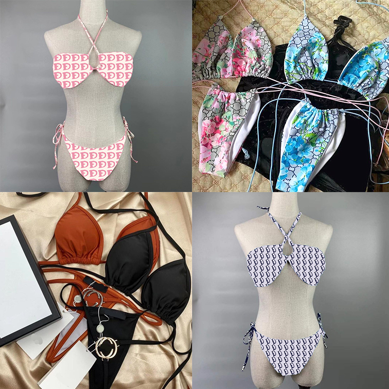 Classic Letter Printed Swimsuit Metal Alphabet Bikini Set Women Lace Transparent Strap Beachwears 2 Piece Set Sports Swimming Bathing Suit
Classic Letter Printed Swimsuit Metal Alphabet Bikini Set Women Lace Transparent Strap Beachwears 2 Piece Set Sports Swimming Bathing Suit