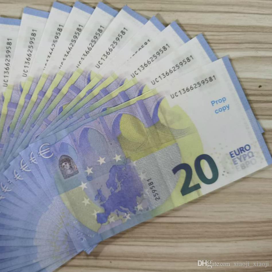 20 Euro Faux Billet Prop Money Stage Copy Money Children Toy Party Banknote Presents Festival Holiday Trick Prop Currency wholesale
20 Euro Faux Billet Prop Money Stage Copy Money Children Toy Party Banknote Presents Festival Holiday Trick Prop Currency wholesale