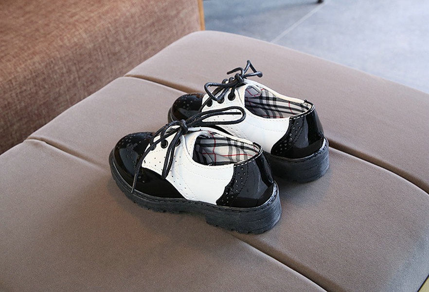 kids baby Sneakers Boys girls casual small leather British style fashion luxury children's show shoes