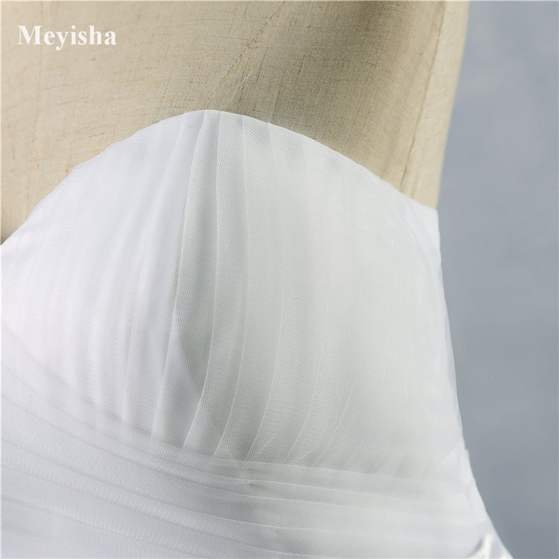 ZJ9056 2021 Sexy Wedding Dress High Quality Lace A-Line Elegant White Ivory Vintage Beaded Sash Backless Bride Dresses