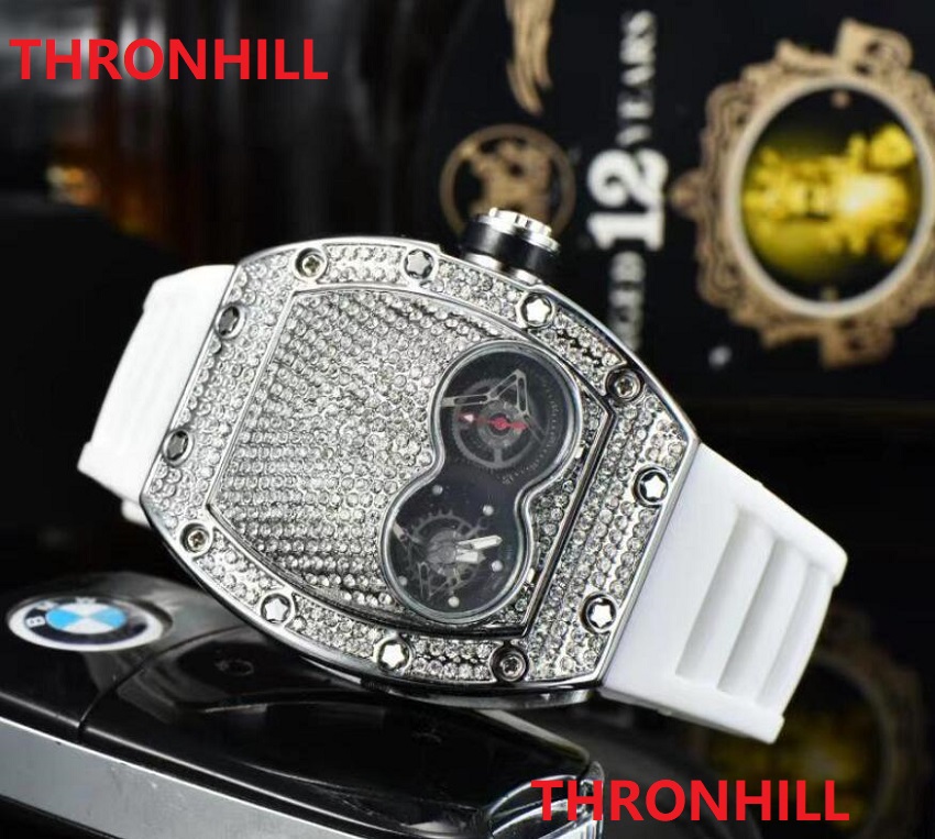 Classic watches top brand business diamonds two eyes style high-end luxury fashion calendar women men's quartz watch, As pic
Classic watches top brand business diamonds two eyes style high-end luxury fashion calendar women men's quartz watch, As pic