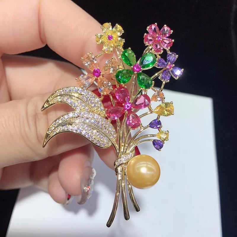 Pins, Brooches Exquisite Brooch Elegance Coat Flower High-end Corsage Women's Overcoat Cardigan Button Accessories Valentine's Day Gift
Pins, Brooches Exquisite Brooch Elegance Coat Flower High-end Corsage Women's Overcoat Cardigan Button Accessories Valentine's Day Gift