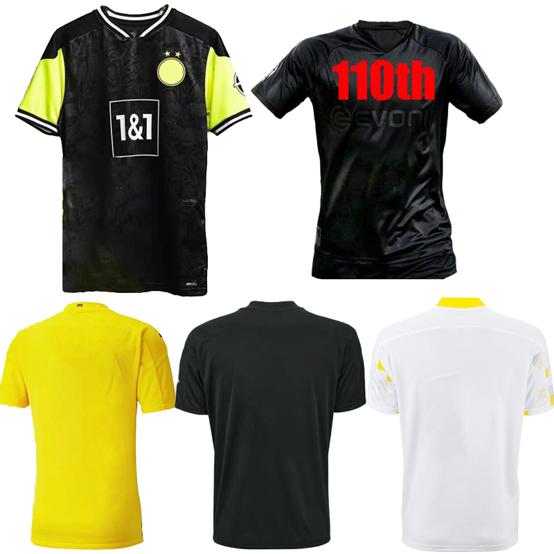 20 2021 2022 Collaboration version HAALAND REUS Borussia dortmund soccer jersey 110TH football shirts BELLINGHAM SANCHO HUMMELS BRANDT maillot de foot, Black
20 2021 2022 Collaboration version HAALAND REUS Borussia dortmund soccer jersey 110TH football shirts BELLINGHAM SANCHO HUMMELS BRANDT maillot de foot, Black