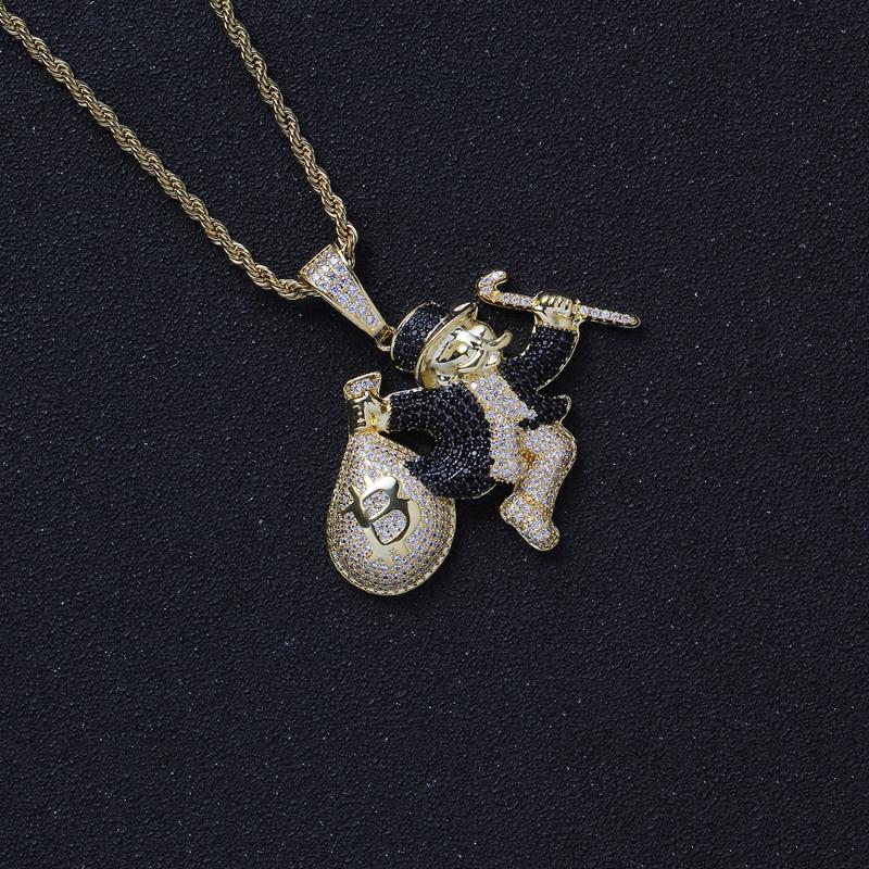 Bag Bling Brass Pendants Hip Hop Jewelry For Man And Women CN319 Pendant Necklaces
Bag Bling Brass Pendants Hip Hop Jewelry For Man And Women CN319 Pendant Necklaces