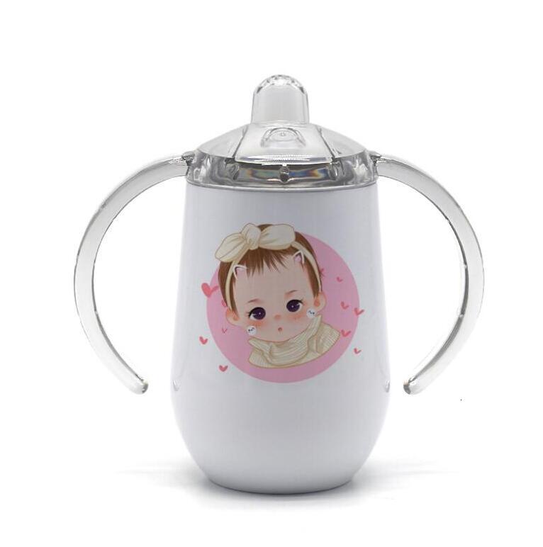 Blank Sublimation Tumblers Stainless Steel Baby Feeding Bottle Heat Transfer Sippy Cups with Nipple Handle Sea Shipping ZZC3427
Blank Sublimation Tumblers Stainless Steel Baby Feeding Bottle Heat Transfer Sippy Cups with Nipple Handle Sea Shipping ZZC3427