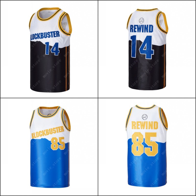 Men's Blockbuster Be Kind Please 85 Rewind 14 Basketball Jersey Stitched, Black;red
Men's Blockbuster Be Kind Please 85 Rewind 14 Basketball Jersey Stitched, Black;red