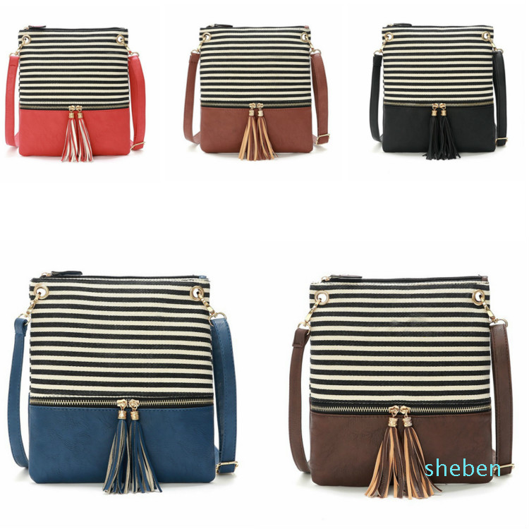 5styles Stripe Tassel Bag Tassel CrossBody Bag Canvas Handbag Women lady joint Striped Square mini fashion Tassel pendant Bag flap FFA2423, As pic
5styles Stripe Tassel Bag Tassel CrossBody Bag Canvas Handbag Women lady joint Striped Square mini fashion Tassel pendant Bag flap FFA2423, As pic