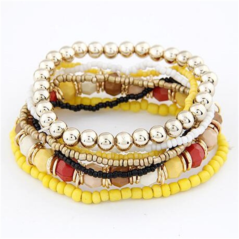 charm bracelets fashion women multi-layer beads stretch exquisite bracelet elegant bangle jewelry 58 k2 48qq ypix, Golden;silver
charm bracelets fashion women multi-layer beads stretch exquisite bracelet elegant bangle jewelry 58 k2 48qq ypix, Golden;silver
