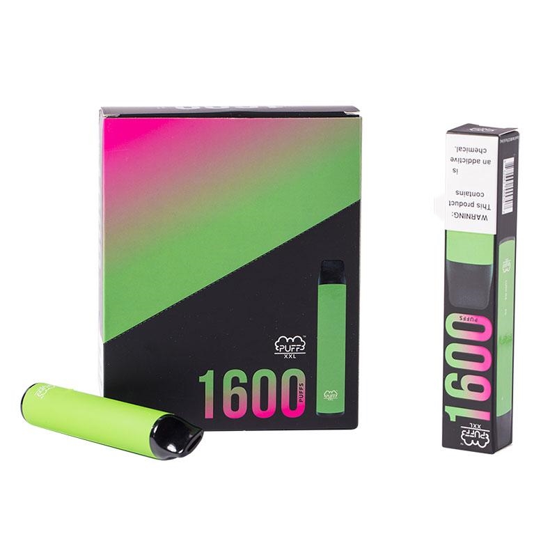 Newest PUFF XXL E-cigarettes Disposable Vape 5ml Cartridge 1600 puffs Starter Kit Device System Vaporizers empty pods disposabli vapes
Newest PUFF XXL E-cigarettes Disposable Vape 5ml Cartridge 1600 puffs Starter Kit Device System Vaporizers empty pods disposabli vapes