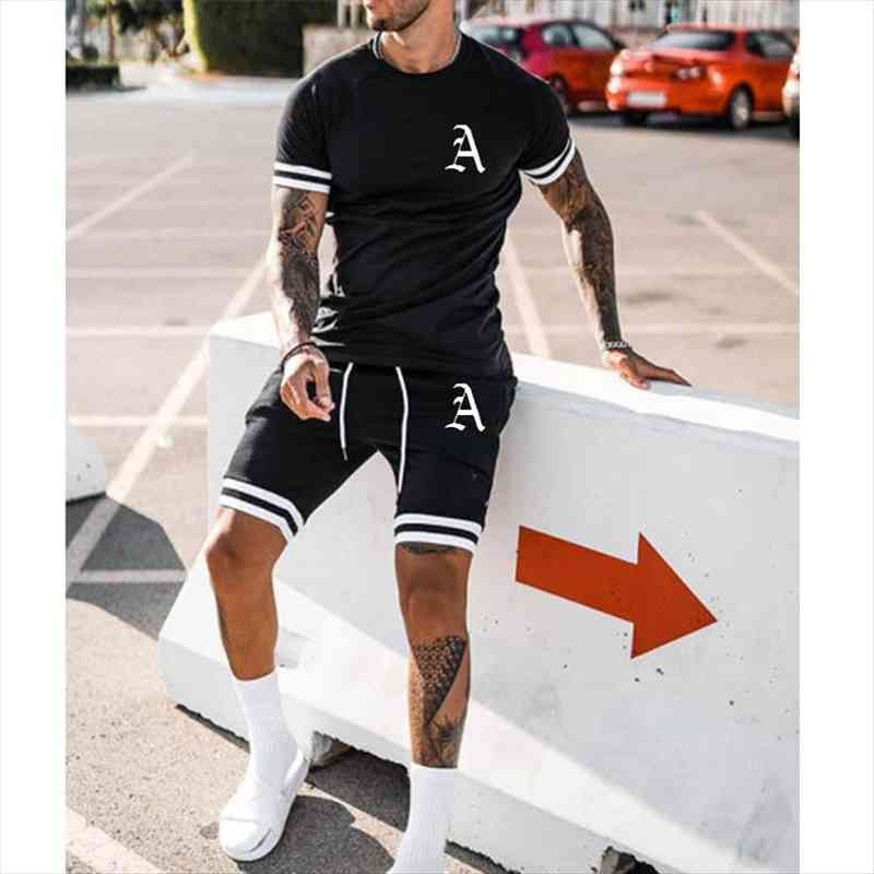 casual sportswear running men set fitness sporting suits short sleeve mens t-shirt sports shorts quick drying 2 piece clothes, Gray
casual sportswear running men set fitness sporting suits short sleeve mens t-shirt sports shorts quick drying 2 piece clothes, Gray