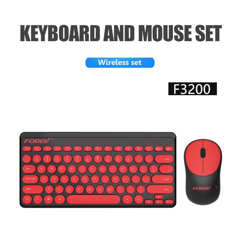 Keyboard Mouse Combos FV-3200Handless Punk Round Keycap79key Wireless Bluetooth And Set Desktop Office Notebook Tablet Computer General
Keyboard Mouse Combos FV-3200Handless Punk Round Keycap79key Wireless Bluetooth And Set Desktop Office Notebook Tablet Computer General