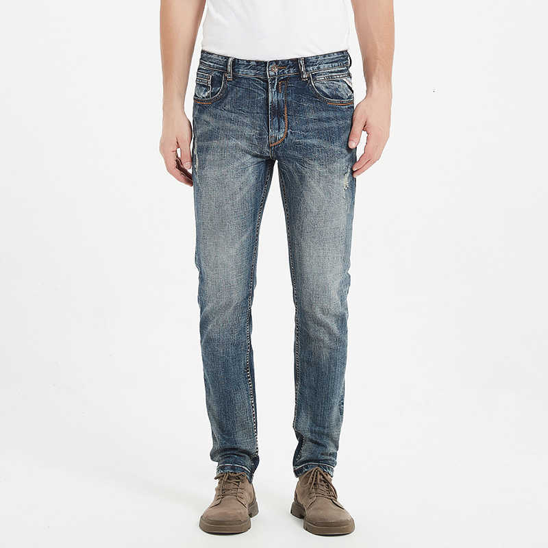 Italian Style Fashion Men Jeans Retro Blue Elastic Slim Fit Ripped Distressed Wash Vintage Designer Casual Denim Pants
Italian Style Fashion Men Jeans Retro Blue Elastic Slim Fit Ripped Distressed Wash Vintage Designer Casual Denim Pants